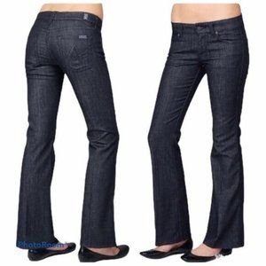 7 For All Mankind "A" Pocket Bootcut Jeans Size 26